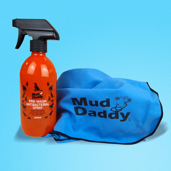Mud Daddy® Dirty Paws Prewash and Towel