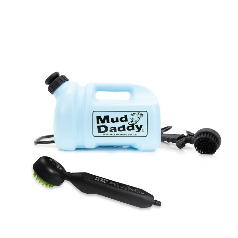 Mud Daddy® 5L Hybrid Dog Washer – Manual & Battery Brush