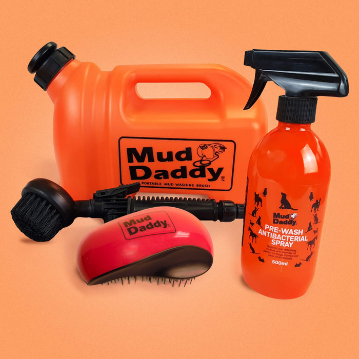 Mud Daddy® Grooming 5L bundle | Original | Portable Pet Washing Device | Muddy Walks | Grooming