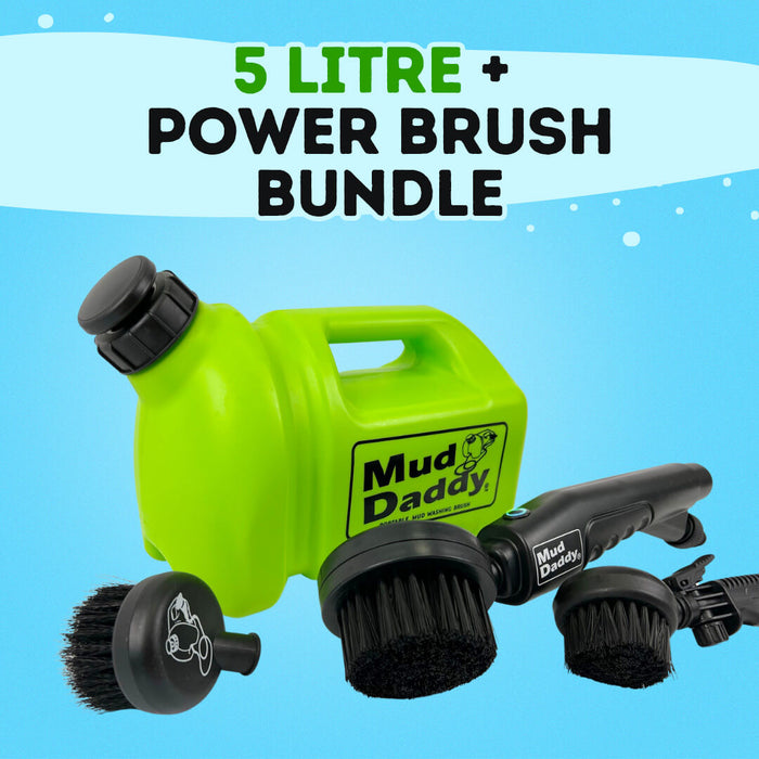 Mud Daddy 5L and Power Brush Bundle