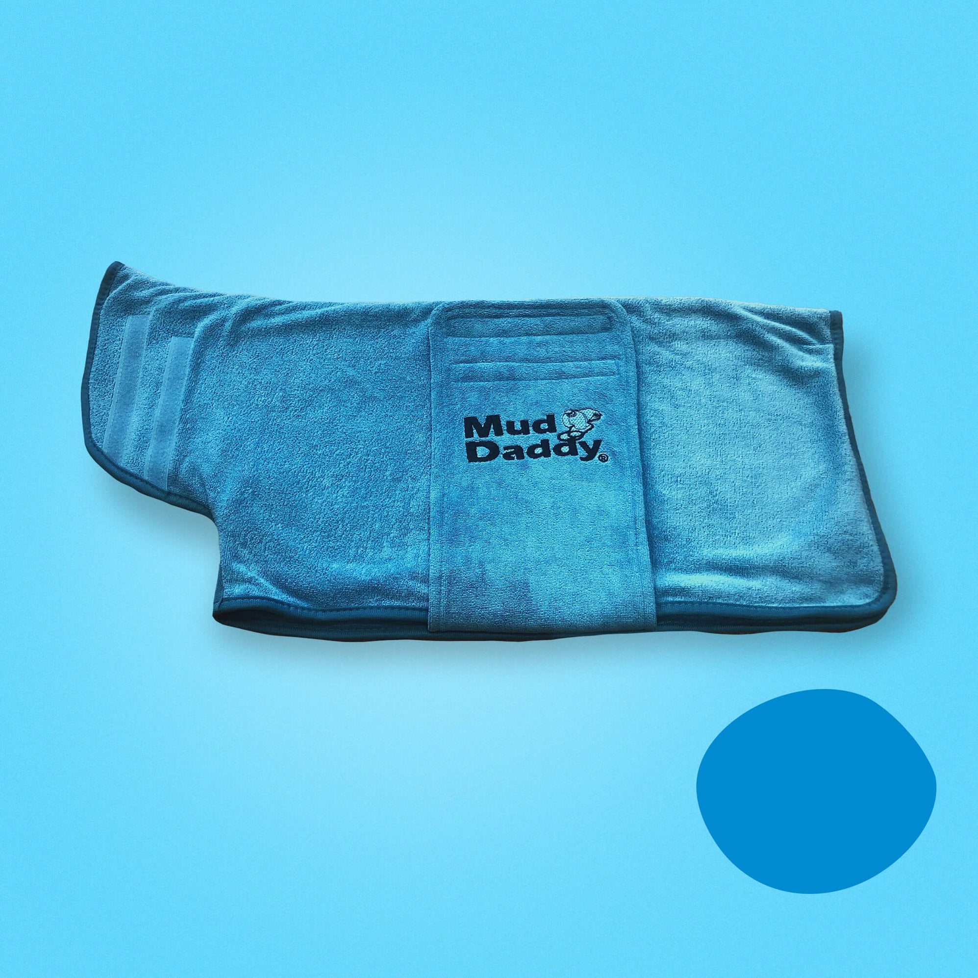 Mud Daddy® Dog Drying Coat Dog Bathrobe Fast Drying Super Absorb