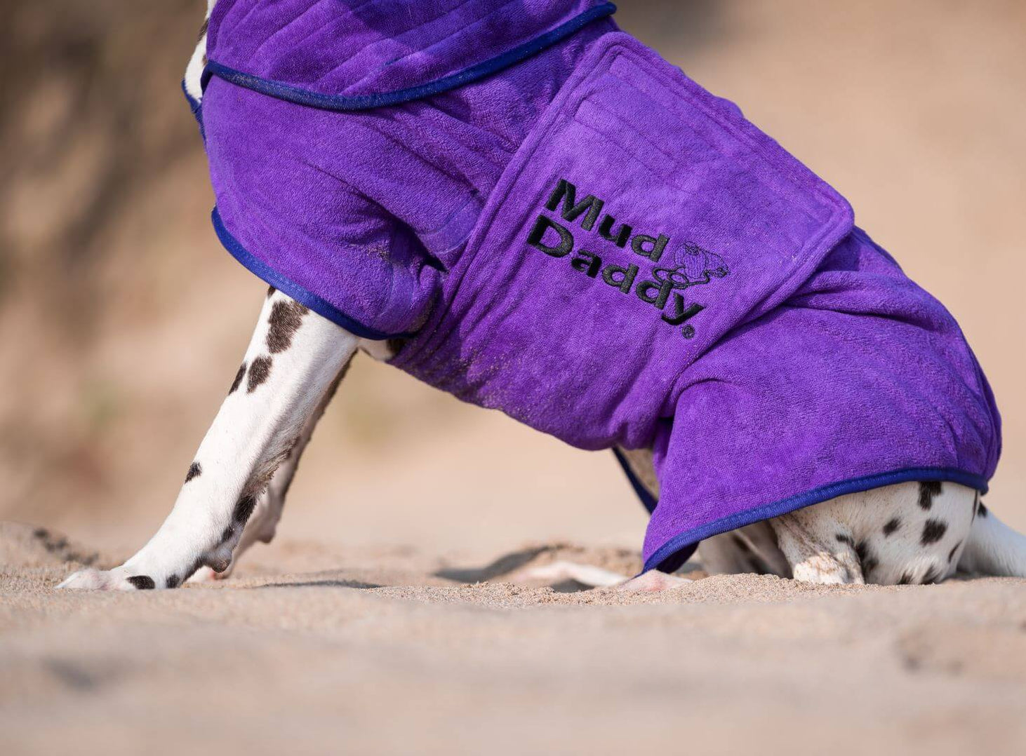 Mud Daddy® Dog Drying Coat Dog Bathrobe Fast Drying Super Absorb