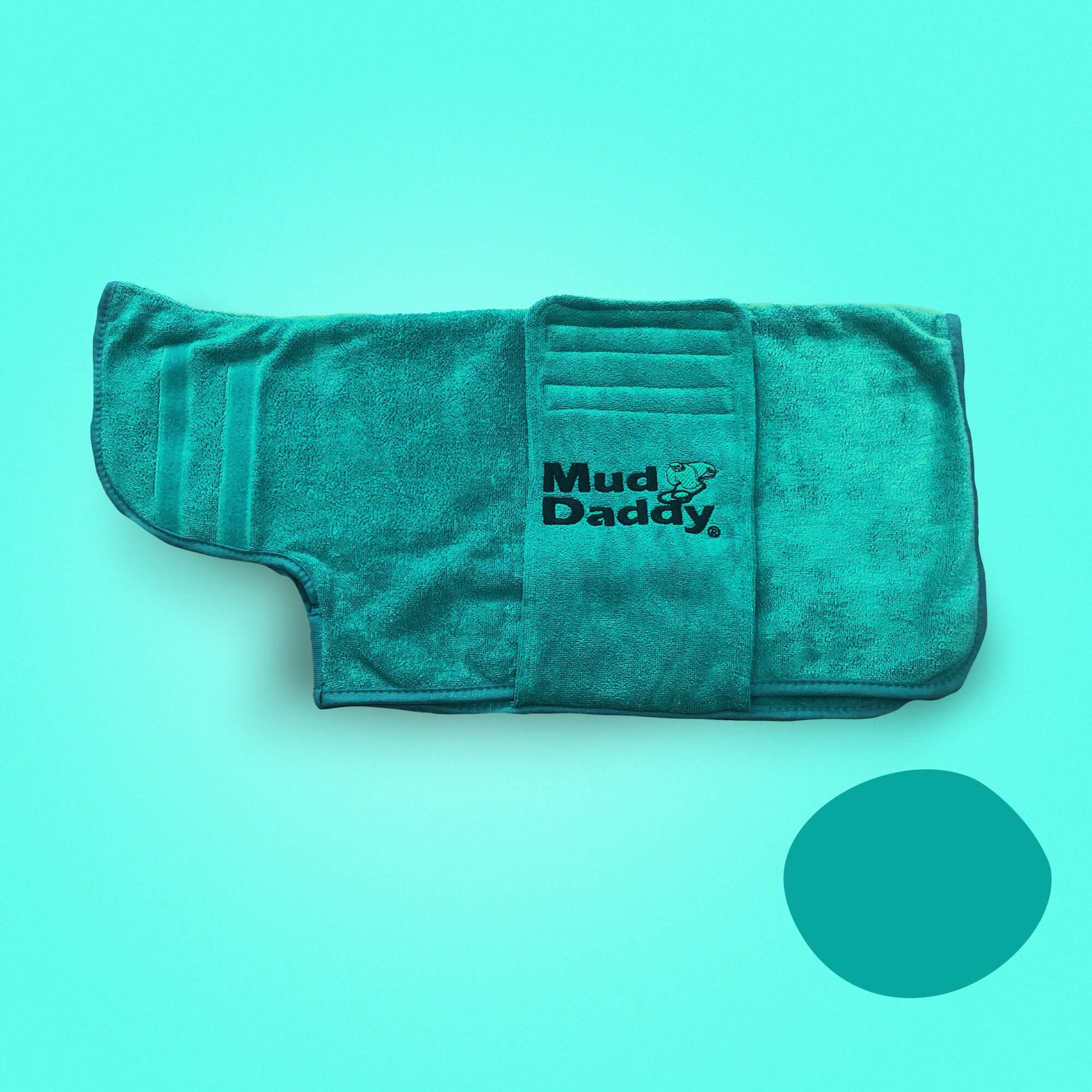 Mud Daddy® Dog Drying Coat Dog Bathrobe Fast Drying Super Absorb