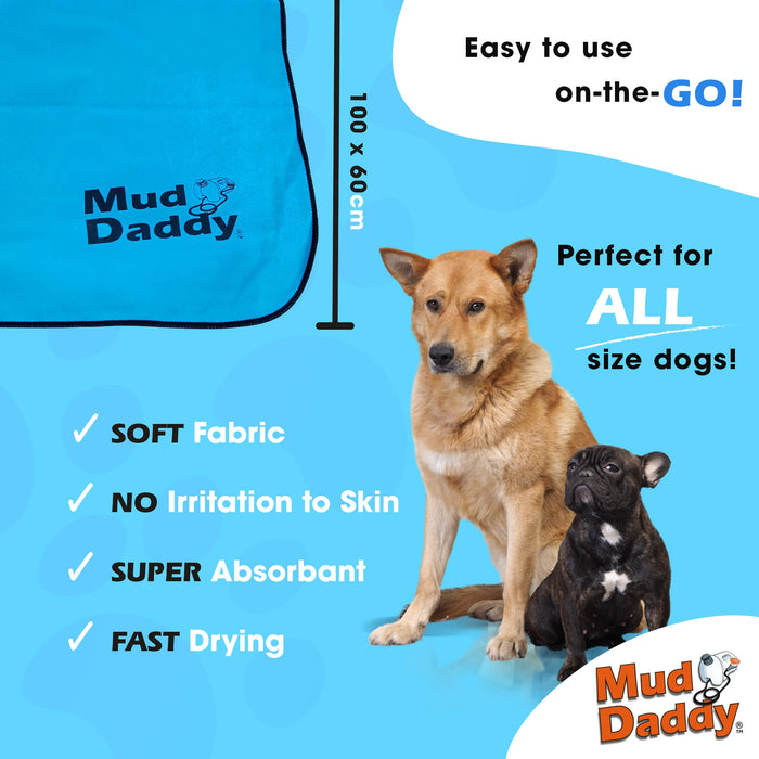 Mud Daddy® Super Absorbent Specially Designed Microfibre Towel