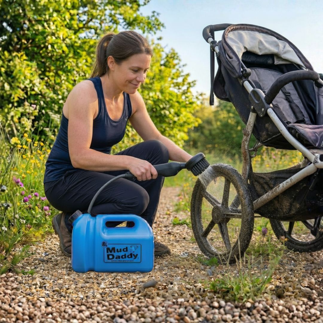 Mud Daddy® POWER+ 8L Battery Powered Dog Washer for Muddy Paws