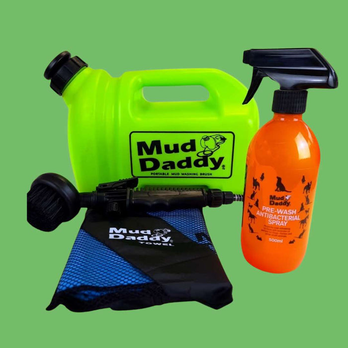 Mud Daddy® 5L or 8L Hero Bundle | Original | Portable Pet Washing Device | Muddy Walks | Grooming