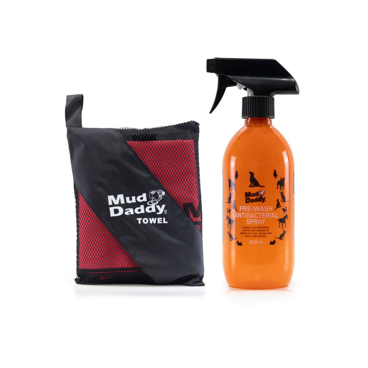 Mud Daddy® Dirty Paws Prewash and Towel