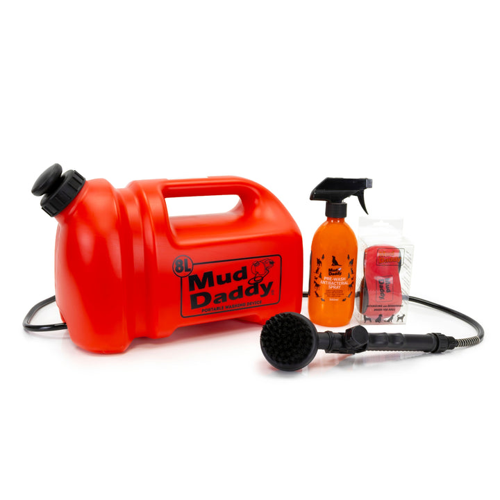 Mud Daddy® Original 8L Grooming Bundle – 3-Piece Dog Wash Kit