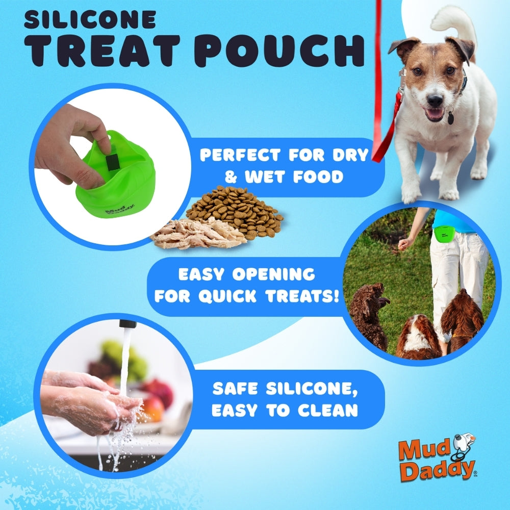 Silicone Dog Treat Top Paw Treat Pouch Top Paw Dog Lavender