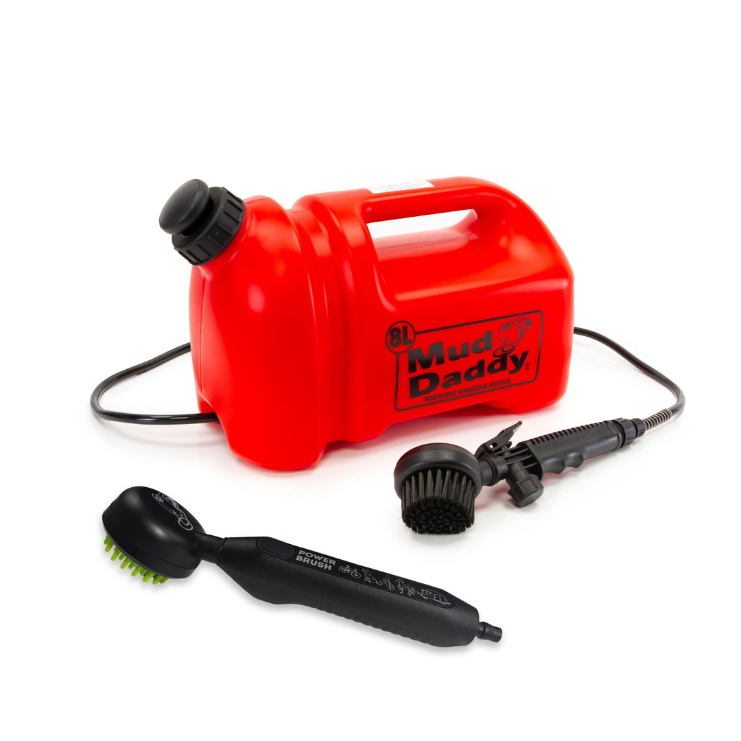 Mud Daddy® 8L Hybrid Dog Washer – Manual & Battery Brush