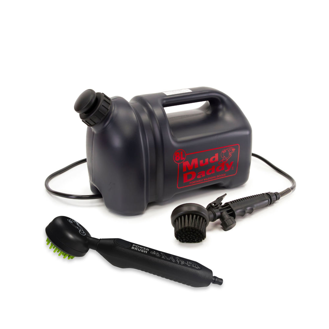 Mud Daddy® 8L Hybrid Dog Washer – Manual & Battery Brush