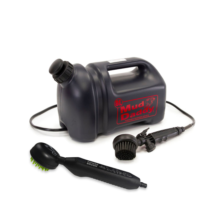 Mud Daddy® 8L Hybrid Dog Washer – Manual & Battery Brush