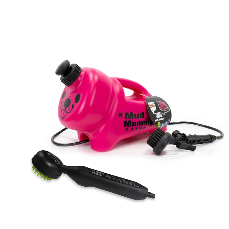 Mud Mummy® 8L Hybrid Dog Washer – Manual & Battery Brush
