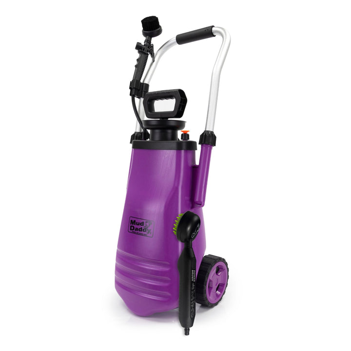 Mud Daddy® 12L Hybrid Dog Washer – Manual & Battery Brush for Large Dogs