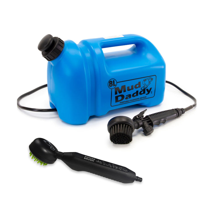 Mud Daddy® 8L Hybrid Dog Washer – Manual & Battery Brush