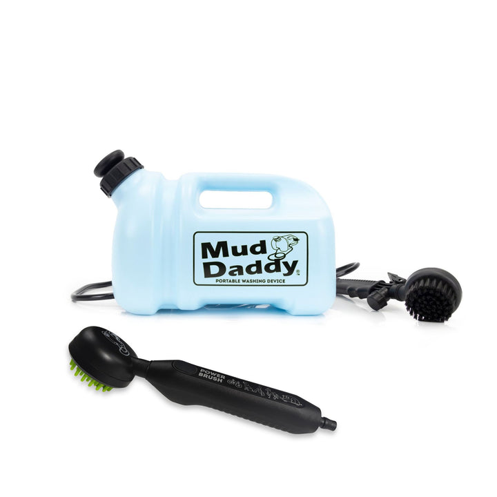 Mud Daddy® 5L Hybrid Dog Washer – Manual & Battery Brush
