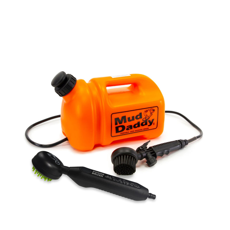 Mud Daddy® 5L Hybrid Dog Washer – Manual & Battery Brush