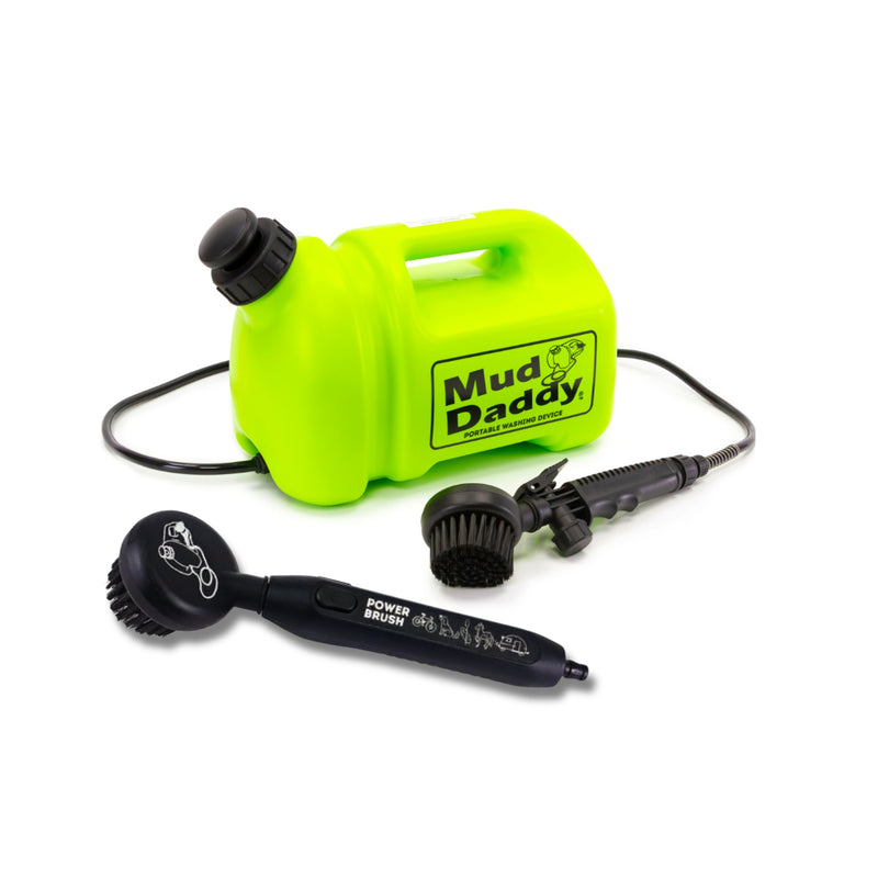 Mud Daddy® 5L Hybrid Dog Washer – Manual & Battery Brush