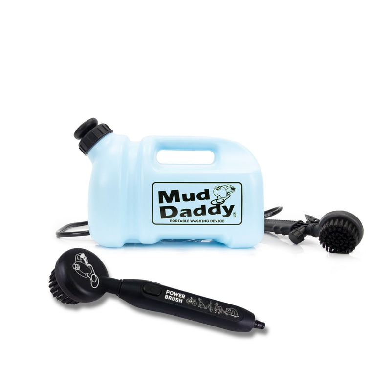 Mud Daddy® 5L Hybrid Dog Washer – Manual & Battery Brush
