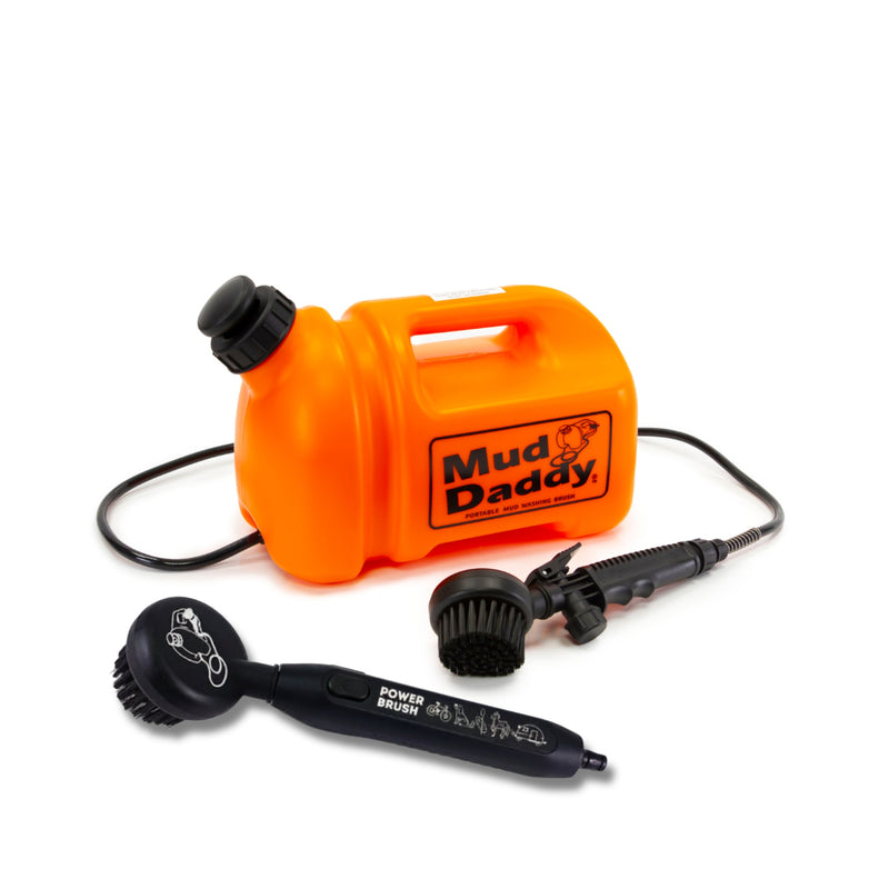 Mud Daddy® 5L Hybrid Dog Washer – Manual & Battery Brush