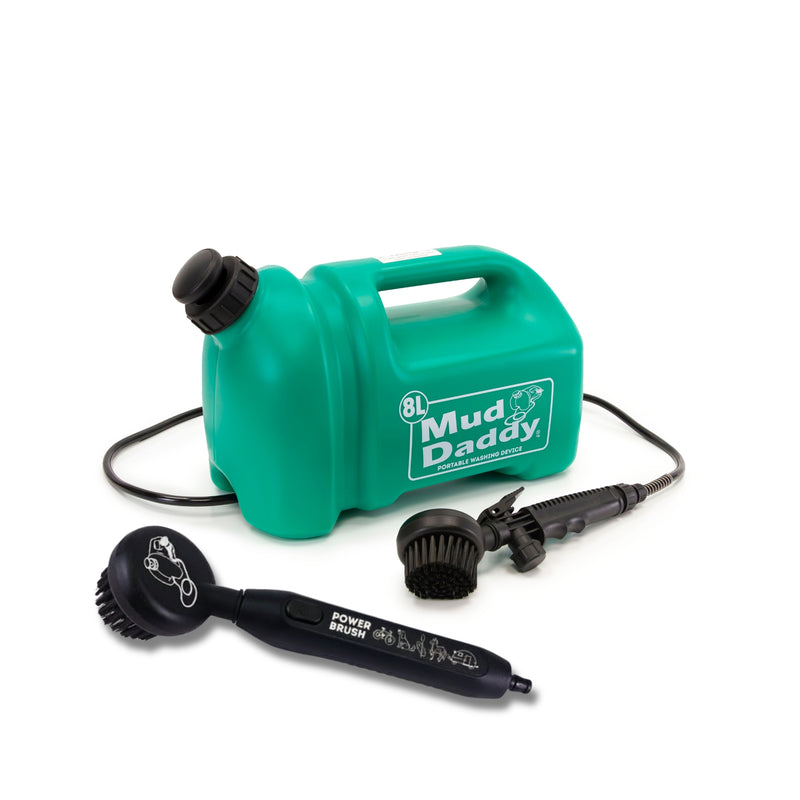 Mud Daddy® 8L Hybrid Dog Washer – Manual & Battery Brush