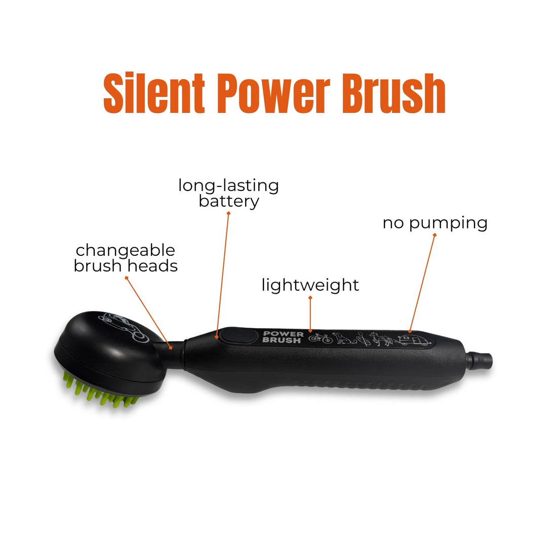 Mud Daddy® POWER+ Power Brush – Battery-Powered Cleaning Brush