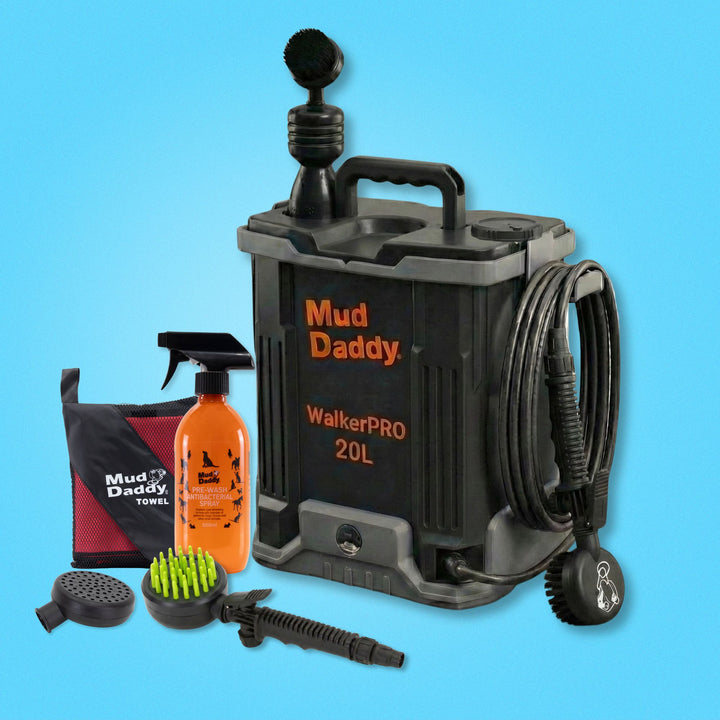 WalkerPRO® 20L Battery-Powered Dog Washer – Professional Grade
