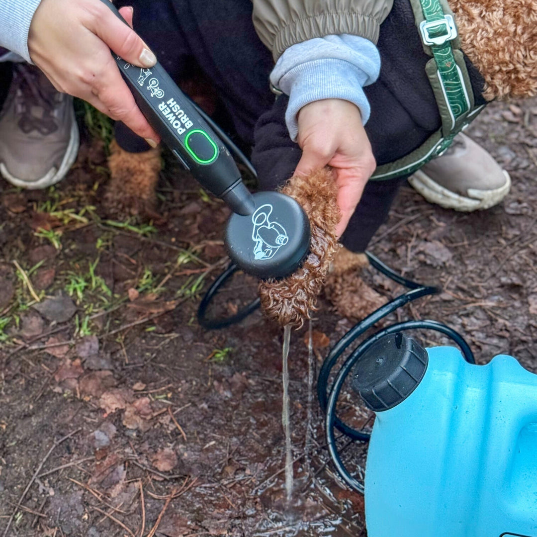 PREORDER Mud Daddy® POWER+ 5L Battery Powered Dog Washer For Small Dogs