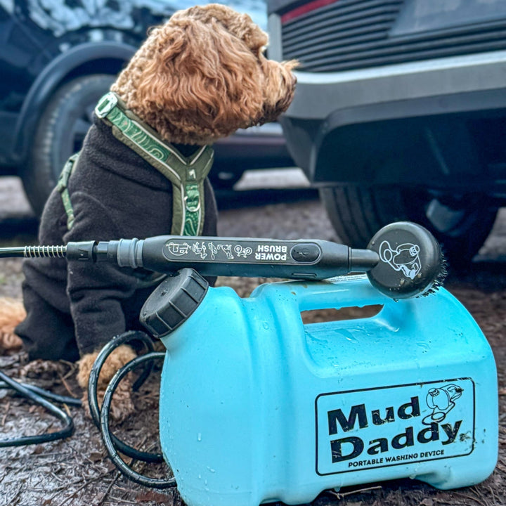 PREORDER Mud Daddy® POWER+ 5L Battery Powered Dog Washer For Small Dogs